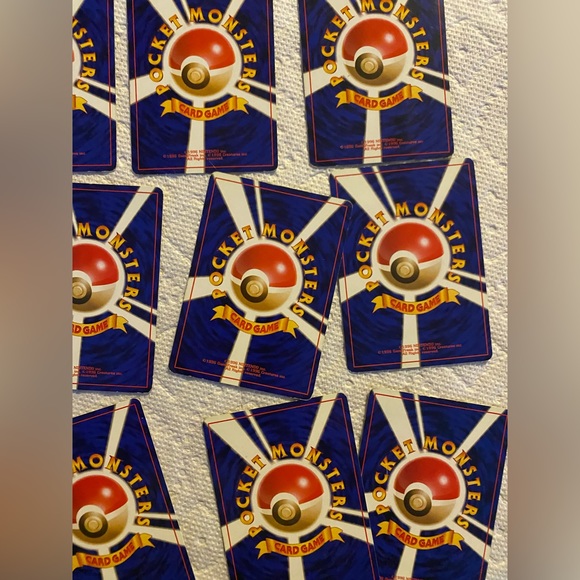 Original Japanese Gym leaders set Pokemon (pocket monsters) cards